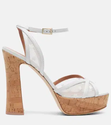 Malone Souliers Sylvie 125 leather-trimmed platform sandals | Thumbnail 2 Malone Souliers Sylvie 125 leather-trimmed platform sandals | Thumbnail 2