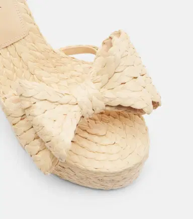 Mach & Mach Le Cadeau raffia espadrille wedges | Thumbnail 2 Mach & Mach Le Cadeau raffia espadrille wedges | Thumbnail 2