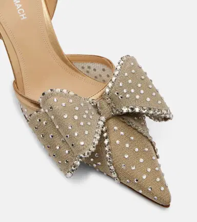 Mach & Mach Le Cadeau 85 mesh slingback pumps | Thumbnail 3 Mach & Mach Le Cadeau 85 mesh slingback pumps | Thumbnail 3