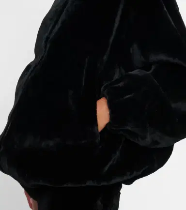 Nour Hammour Plush shearling jacket | Thumbnail 2 Nour Hammour Plush shearling jacket | Thumbnail 2