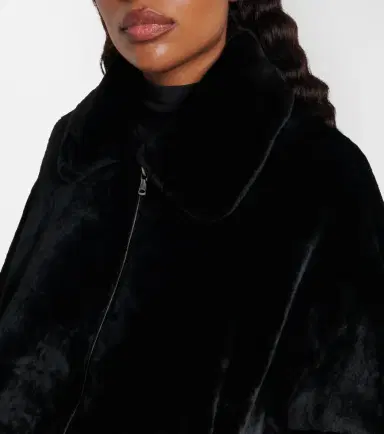 Nour Hammour Plush shearling jacket | Thumbnail 6 Nour Hammour Plush shearling jacket | Thumbnail 6