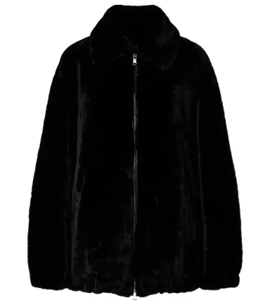 Nour Hammour Plush shearling jacket | Thumbnail 1 Nour Hammour Plush shearling jacket | Thumbnail 1