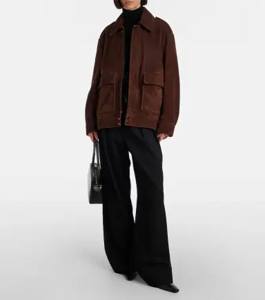 Nour Hammour Drey suede field jacket | Thumbnail 2 Nour Hammour Drey suede field jacket | Thumbnail 2
