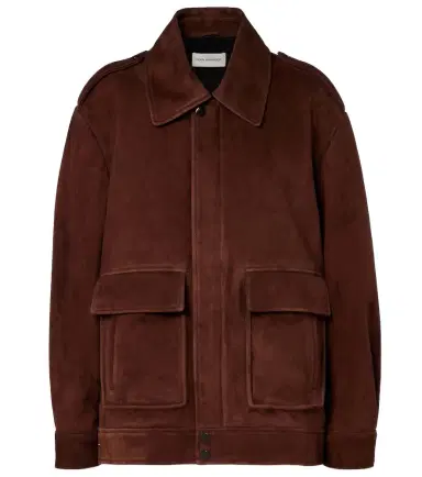 Nour Hammour Drey suede field jacket | Thumbnail 1 Nour Hammour Drey suede field jacket | Thumbnail 1