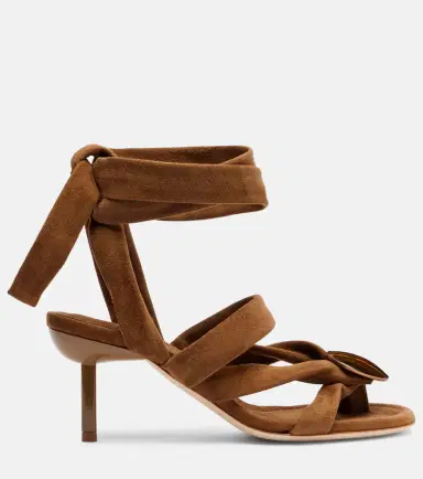 Christopher Esber Doma embellished suede sandals | Thumbnail 3 Christopher Esber Doma embellished suede sandals | Thumbnail 3