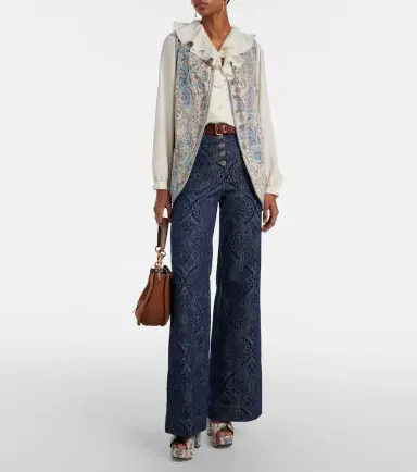 Etro 120 paisley canvas platform sandals | Thumbnail 6 Etro 120 paisley canvas platform sandals | Thumbnail 6