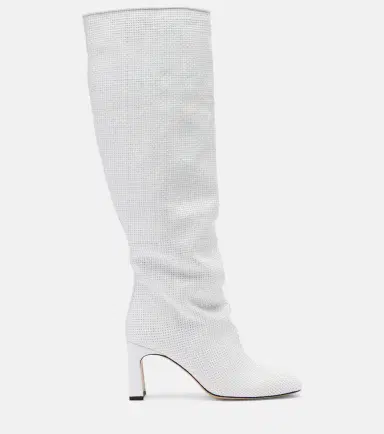 Souliers Martinez Roberta woven leather knee-high boots | Thumbnail 4 Souliers Martinez Roberta woven leather knee-high boots | Thumbnail 4
