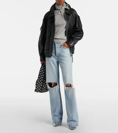 Area Embellished cotton and cashmere turtleneck sweater | Thumbnail 2 Area Embellished cotton and cashmere turtleneck sweater | Thumbnail 2