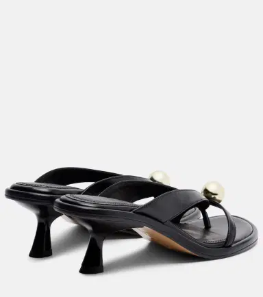 Souliers Martinez Estela leather thong sandals | Thumbnail 2 Souliers Martinez Estela leather thong sandals | Thumbnail 2