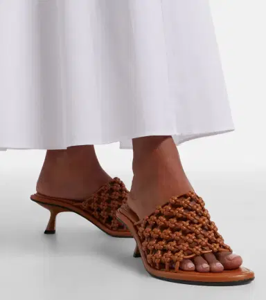 Souliers Martinez Mariza 60 leather mules | Thumbnail 5 Souliers Martinez Mariza 60 leather mules | Thumbnail 5