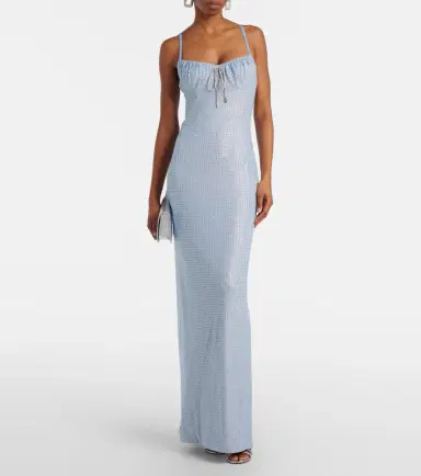 Area Crystal-embellished gown | Thumbnail 2 Area Crystal-embellished gown | Thumbnail 2