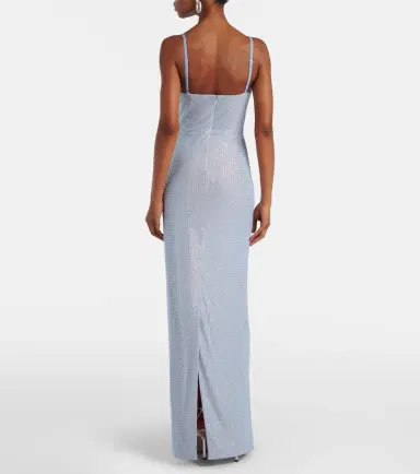 Area Crystal-embellished gown | Thumbnail 3 Area Crystal-embellished gown | Thumbnail 3