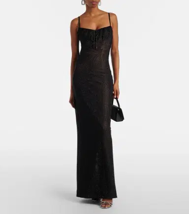 Area Crystal-embellished gown | Thumbnail 3 Area Crystal-embellished gown | Thumbnail 3