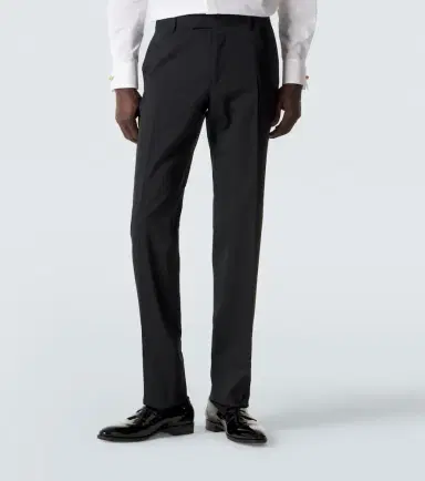 Lardini Wool tuxedo pants | Thumbnail 5 Lardini Wool tuxedo pants | Thumbnail 5