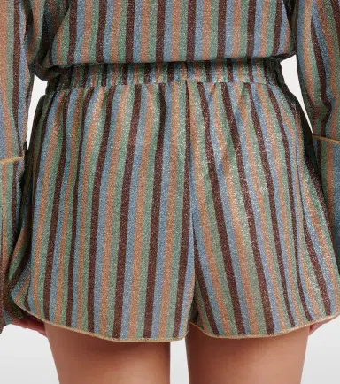 Oséree Oséree Lumière striped shorts | Thumbnail 2 Oséree Oséree Lumière striped shorts | Thumbnail 2
