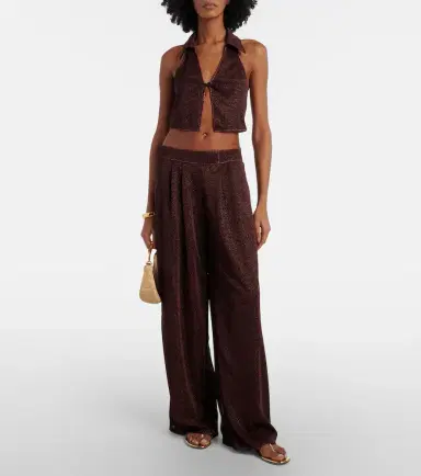 Oséree Oséree Lumière crop top | Thumbnail 2 Oséree Oséree Lumière crop top | Thumbnail 2