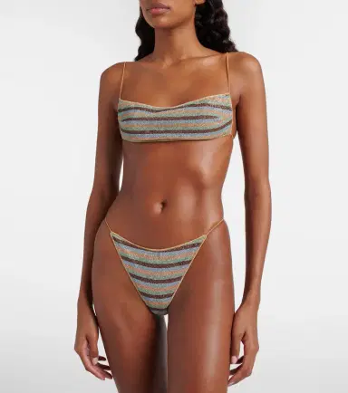 Oséree Oséree Lumière striped bikini | Thumbnail 2 Oséree Oséree Lumière striped bikini | Thumbnail 2