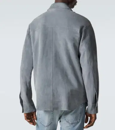 Lardini Suede overshirt | Thumbnail 2 Lardini Suede overshirt | Thumbnail 2