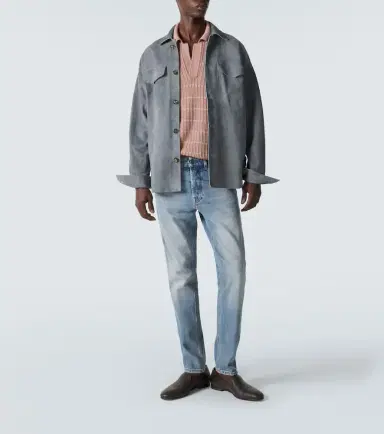 Lardini Suede overshirt | Thumbnail 4 Lardini Suede overshirt | Thumbnail 4