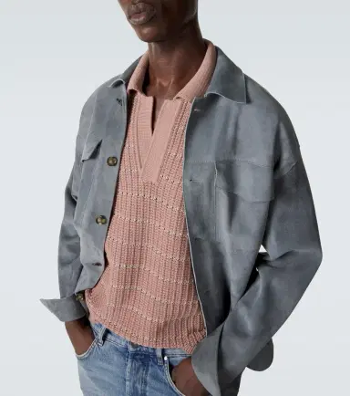 Lardini Suede overshirt | Thumbnail 5 Lardini Suede overshirt | Thumbnail 5