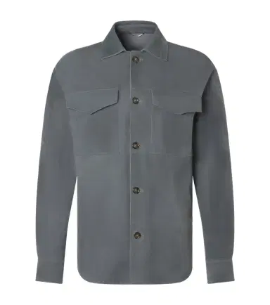 Lardini Suede overshirt | Thumbnail 1 Lardini Suede overshirt | Thumbnail 1
