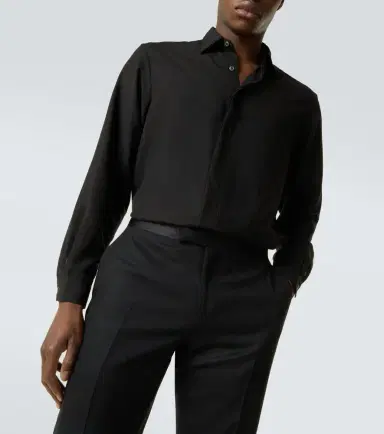 Lardini Tencel and linen shirt | Thumbnail 2 Lardini Tencel and linen shirt | Thumbnail 2