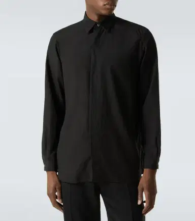 Lardini Tencel and linen shirt | Thumbnail 4 Lardini Tencel and linen shirt | Thumbnail 4