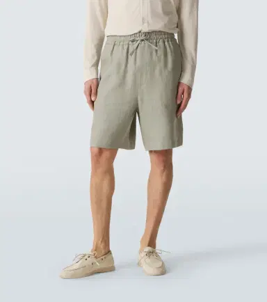 Lardini Linen shorts | Thumbnail 5 Lardini Linen shorts | Thumbnail 5
