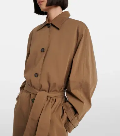 Toteme Belted cotton trench coat | Thumbnail 3 Toteme Belted cotton trench coat | Thumbnail 3