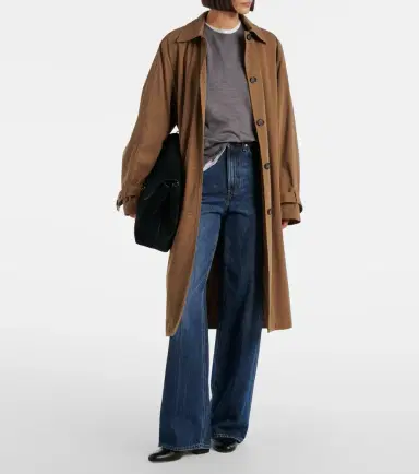 Toteme Belted cotton trench coat | Thumbnail 4 Toteme Belted cotton trench coat | Thumbnail 4