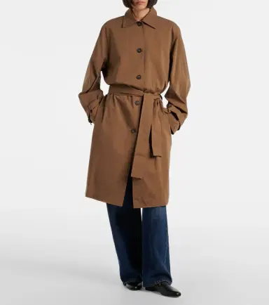 Toteme Belted cotton trench coat | Thumbnail 5 Toteme Belted cotton trench coat | Thumbnail 5