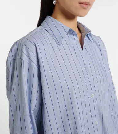 Toteme Striped cotton shirt | Thumbnail 3 Toteme Striped cotton shirt | Thumbnail 3