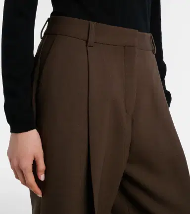 Toteme Pleated cropped straight pants | Thumbnail 6 Toteme Pleated cropped straight pants | Thumbnail 6