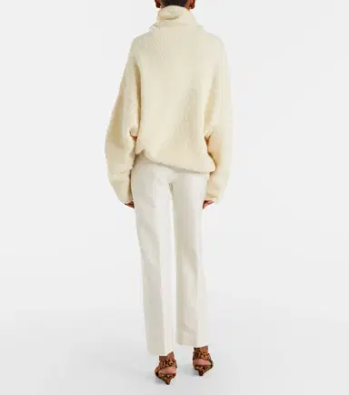 TOTEME Wool and silk slim pants | Thumbnail 4 TOTEME Wool and silk slim pants | Thumbnail 4