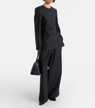 Toteme Wool wide-leg pants | Thumbnail 5 Toteme Wool wide-leg pants | Thumbnail 5