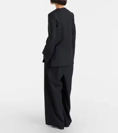 Toteme Wool wide-leg pants | Thumbnail 6 Toteme Wool wide-leg pants | Thumbnail 6