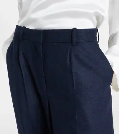 Toteme Flannel wide-leg pants | Thumbnail 5 Toteme Flannel wide-leg pants | Thumbnail 5