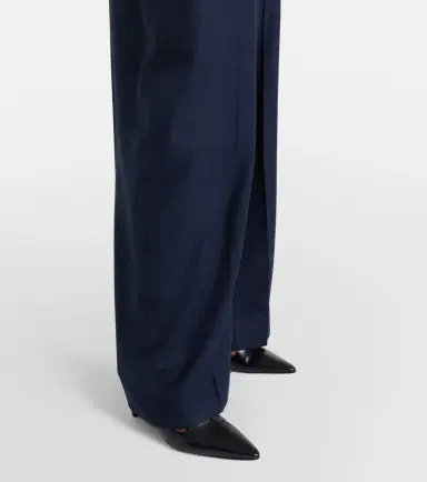 Toteme Flannel wide-leg pants | Thumbnail 6 Toteme Flannel wide-leg pants | Thumbnail 6