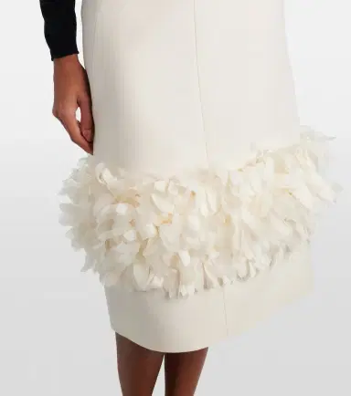 Toteme Petal wool and silk midi skirt | Thumbnail 2 Toteme Petal wool and silk midi skirt | Thumbnail 2