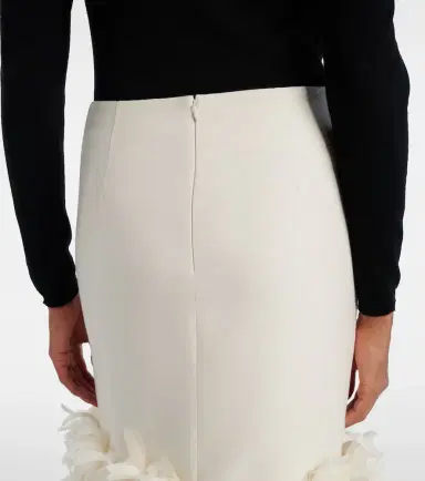 Toteme Petal wool and silk midi skirt | Thumbnail 5 Toteme Petal wool and silk midi skirt | Thumbnail 5