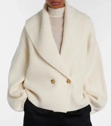 Toteme Ribbed-knit wool-blend cardigan | Thumbnail 5 Toteme Ribbed-knit wool-blend cardigan | Thumbnail 5