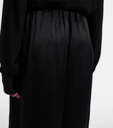Toteme Satin wide-leg pants | Thumbnail 2 Toteme Satin wide-leg pants | Thumbnail 2