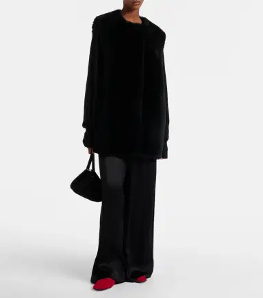 Toteme Satin wide-leg pants | Thumbnail 4 Toteme Satin wide-leg pants | Thumbnail 4