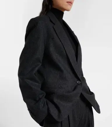 TOTEME Wool-blend flannel blazer | Thumbnail 6 TOTEME Wool-blend flannel blazer | Thumbnail 6