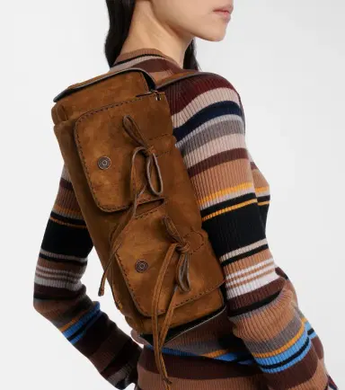 Acne Studios Suede shoulder bag | Thumbnail 5 Acne Studios Suede shoulder bag | Thumbnail 5