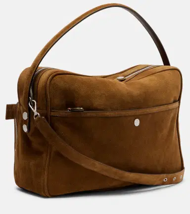 Acne Studios Camero Camera Large suede shoulder bag | Thumbnail 2 Acne Studios Camero Camera Large suede shoulder bag | Thumbnail 2