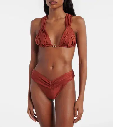 Bananhot Ari gathered bikini top | Thumbnail 3 Bananhot Ari gathered bikini top | Thumbnail 3