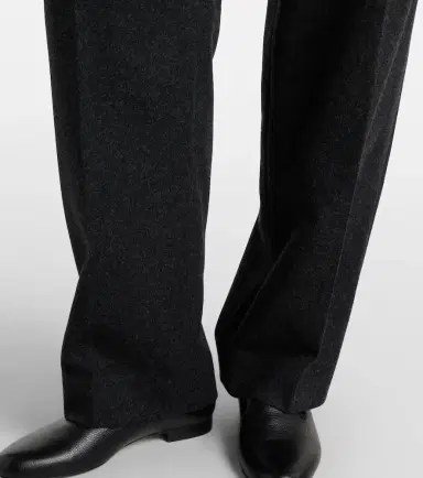Toteme Wool-blend flannel straight pants | Thumbnail 2 Toteme Wool-blend flannel straight pants | Thumbnail 2