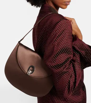 Savette Tondo Small satin shoulder bag | Thumbnail 6 Savette Tondo Small satin shoulder bag | Thumbnail 6