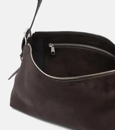 Lemaire Small belted suede shoulder bag | Thumbnail 2 Lemaire Small belted suede shoulder bag | Thumbnail 2
